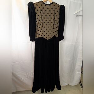 Maggy Reeves couture vintage gown size M(estimated)